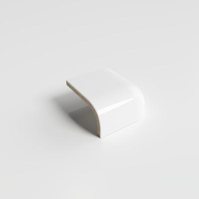 Color Collection Bright White Ice 2x2 RAD Corner - Hover