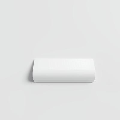 Color Collection Bright White Ice 2x6 V-cap