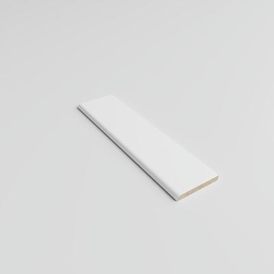 Color Collection Bright White Ice 2x8 Single Bullnose - Hover