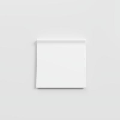 Color Collection Bright White Ice 4-1/4 x 4-1/4 RC Corner