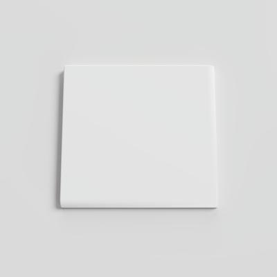 Color Collection Bright White Ice 4-1/4 x 4-1/4 Single Bullnose Corner