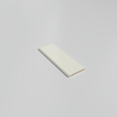Color Collection Matte Biscuit 2x6 Single Bullnose - Hover