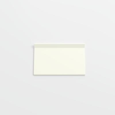 Color Collection Matte Biscuit 3 3/4 x 6 Cove - Flat Top