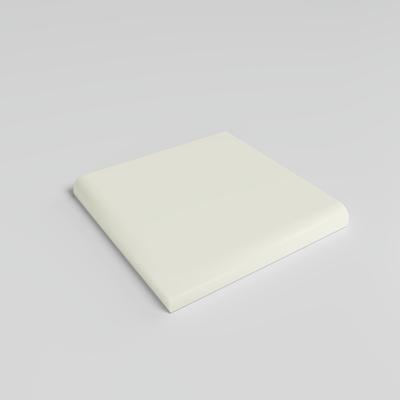 Color Collection Matte Biscuit 3x3 Single Bullnose Corner - Hover