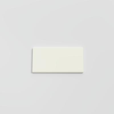 Color Collection Matte Biscuit 3x6 Single Bullnose