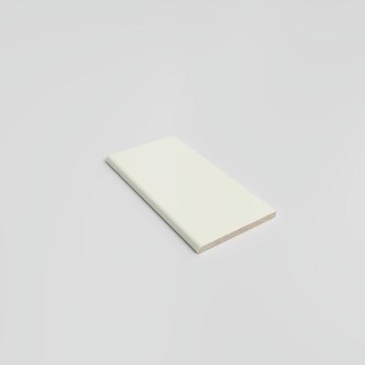 Color Collection Matte Biscuit 3x6 Single Bullnose - Hover