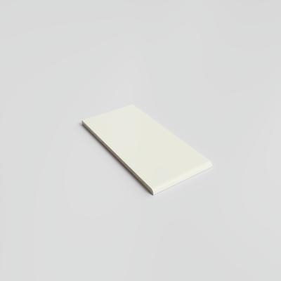 Color Collection Matte Biscuit 3x6 Single Bullnose (Short Side 3") - Hover