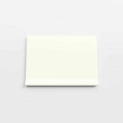 Color Collection Matte Biscuit 4-1/4 x 6 LC Corner