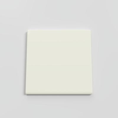 Color Collection Matte Biscuit 6x6 Single Bullnose