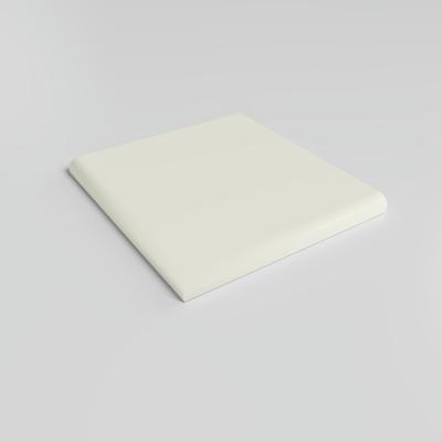 Color Collection Matte Biscuit 6x6 Single Bullnose Corner - Hover