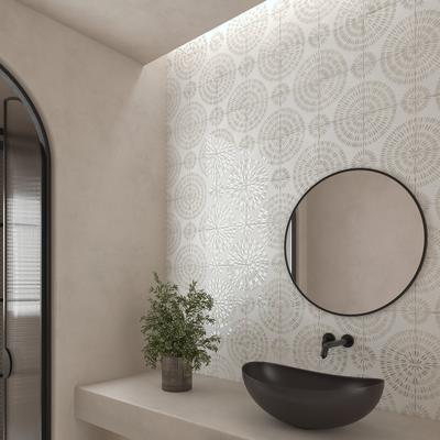 Atlantique Blanc 8x8 Field Tile - Hover