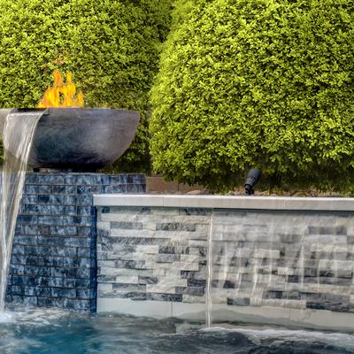 Aquabella Britannia Stonehenge 2x6 Glass Mosaic 12"x12" Pool Tile - Hover