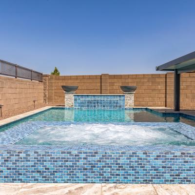 Aquabella Monticello Villanova 6x6 Porcelain Pool Tile