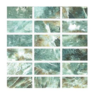 Aquabella Himalaya Katmandu 1x2 Porcelain Mosaic 12"x12" Pool Tile
