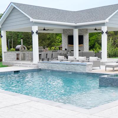 Aquabella Manhattan Union Square 1x2 Glass Mosaic 12"x12" Pool Tile - Hover