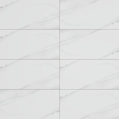Jewels Vince White Unpolished 12x24 R