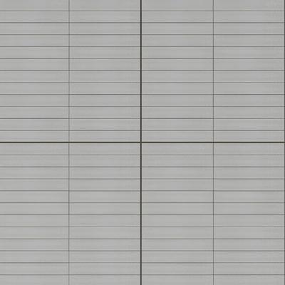 CC Porcelain White Stacked 12x12 Mosaic