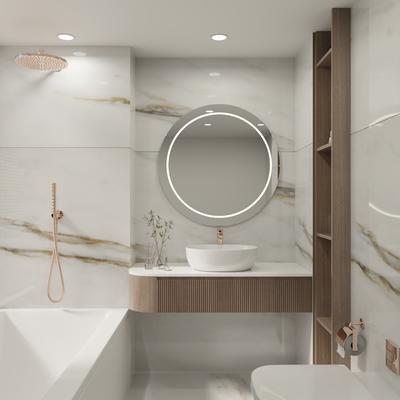 XL Slabs LM LM Gran Calacata Polished 63x126 Rectified - Hover