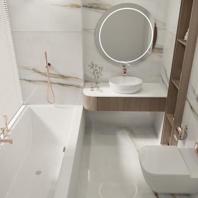 XL Slabs LM LM Gran Calacata Polished 63x63 Rectified - Hover