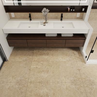 24x48 Rectified Serena Crosscut Moka - Hover