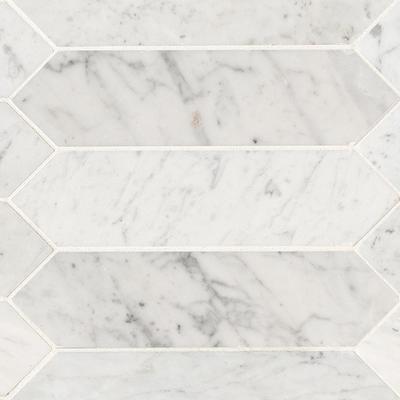 MSI Carrara White 3x12 Picket Honed