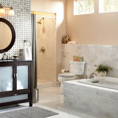MSI Arabescato Carrara Basketweave Mosaic - Hover