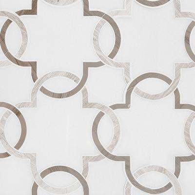 MSI Bianco Quatrefoil Polished