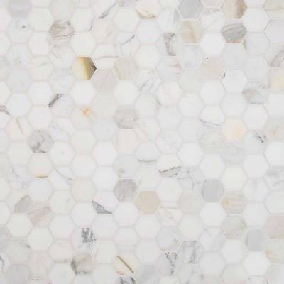 MSI Calacatta Gold 2" Hexagon Mosaic
