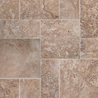 MSI Tuscany Walnut Tumbled Versailles Pattern