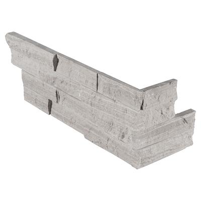 MSI Gray Oak Splitface Ledger Corner