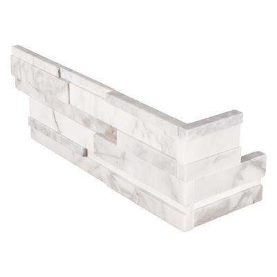 MSI Calacatta Cressa 3d Ledger Corner