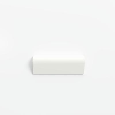 Color Collection Bright Biscuit 2x6 RAD Bullnose