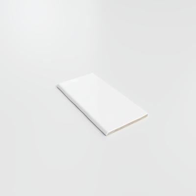 Maiolica White 3x6 Single Bullnose - Hover