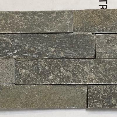 Sea Grass Split Face 6x24 Ledger Panel Flats