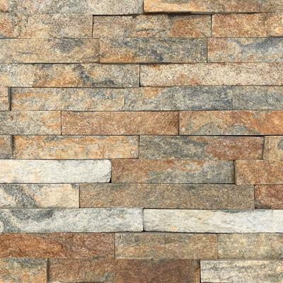Antique Cinnamon Split Face 6x24 Ledger Panel Flats