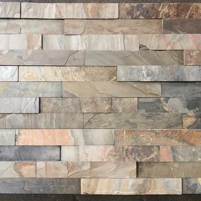 Indian Gold Split Face 6x24 Ledger Panel Flats - Hover