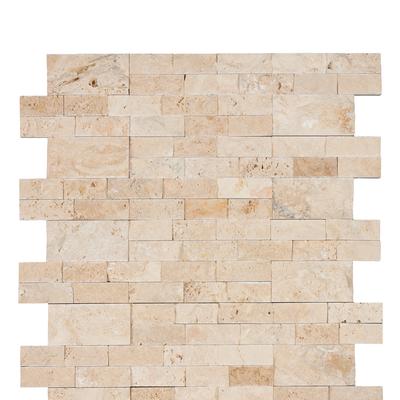 Cordoba Cream Split Face 6x24 Ledger Panel Flats