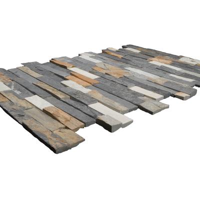 Tropical Gold Split Face 6x24 Ledger Panel Flats - Hover