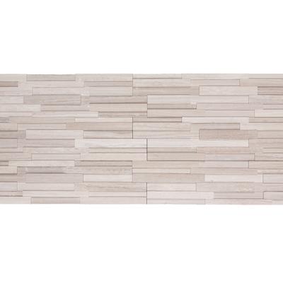 Haisa 3d Honed 6x24 Ledger Panel Flats