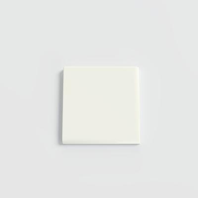 Color Collection Bright Biscuit 3x3 Single Bullnose Corner