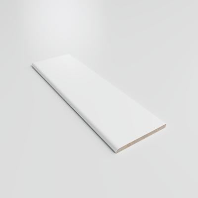 Color Collection Matte White Ice 3x10 Single Bullnose - Hover