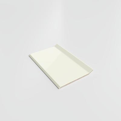 Color Collection Bright Biscuit 3 3/4 x 6 Cove - Flat Top - Hover