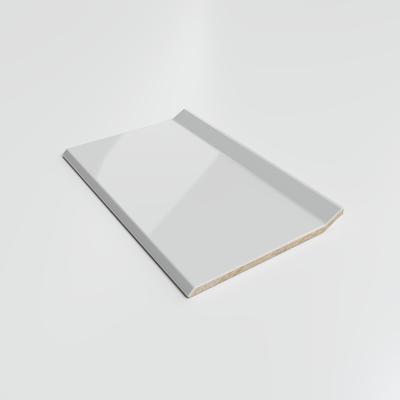 Color Collection Bright Tender Gray 4x6 Cove - Round Top - Hover