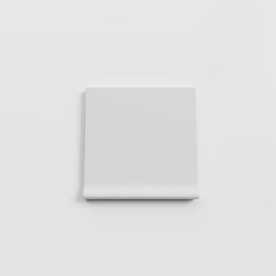 Color Collection Matte Tender Gray 6x6 LC Corner