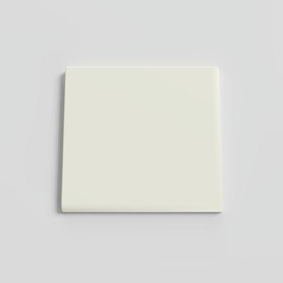 Color Collection Bright Biscuit 6x6 Single Bullnose Corner
