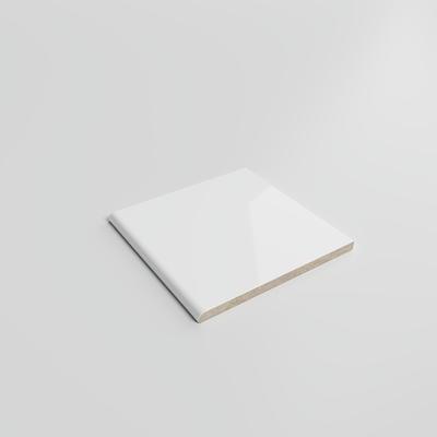 Color Collection Bright White Ice 6x6 Single Bullnose - Hover