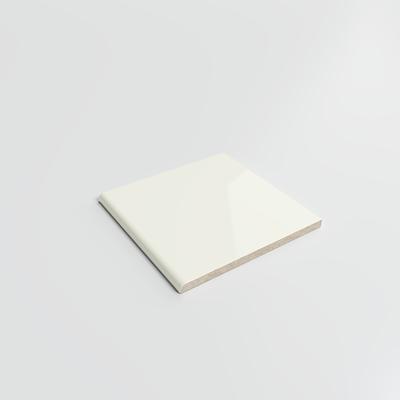 Color Collection Bright Biscuit 4-1/4 x 4-1/4 Single Bullnose - Hover