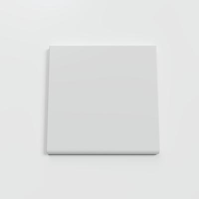 Color Collection Matte Tender Gray 4-1/4 x 4-1/4 Single Bullnose