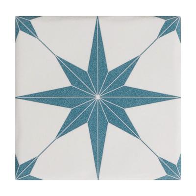 Aquabella Beachfront Santamonica Star 6x6 Porcelain Pool Tile