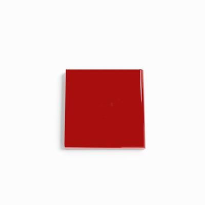 Color Collection Bright Red Pepper 3x3 Single Bullnose Corner